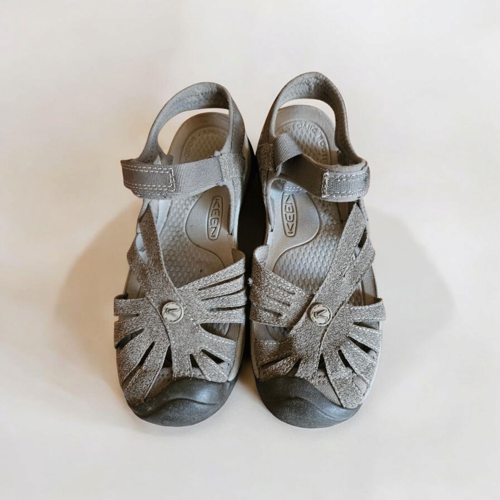 Keen Gray Sport Sandals Closed-Toe Durable